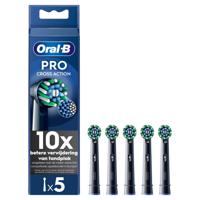 Oral-B opzetborstels CrossAction zwart - 5 stuks - thumbnail