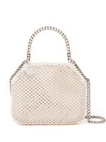 Stella McCartney sac porté épaule Falabella à ornements en cristal - Tons neutres - thumbnail