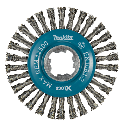 Makita Accessoires Rondborstel 115mm X-LOCK staal - D-73411 - D-73411