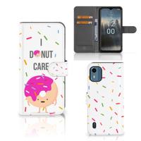 Nokia C12 | Book Cover | Donut Roze