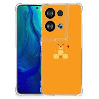 OPPO Reno8 Stevig | Bumper Hoesje | Baby Beer