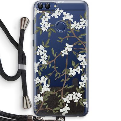 Blossoming spring: Huawei P Smart (2018) Transparant Hoesje met koord