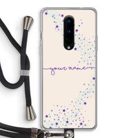 Sterren: OnePlus 8 Transparant Hoesje met koord