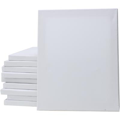 Creativ Company Gespannen canvas, d: 1,6 cm, afm 40x50 cm, 280 gr, wit, 20 stuk/ 1 doos