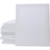 Creativ Company Gespannen canvas, d: 1,6 cm, afm 40x50 cm, 280 gr, wit, 20 stuk/ 1 doos