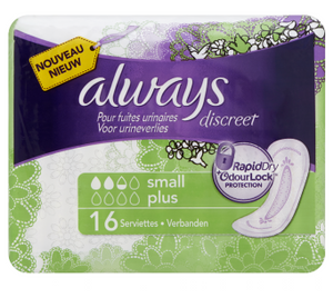 Always Discreet Maandverband Small Plus