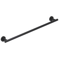 Handdoekrek IVY Enkel Wandmodel 60 cm Mat Zwart PED Handdoekrek IVY Enkel Wandmodel 60 cm Mat Zwart PED