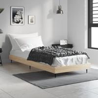 Bedframe zonder matras hout sonoma eikenkleurig 75x190 cm