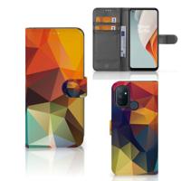 OnePlus Nord N100 | Book Case | Polygon Color