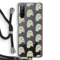 King Kylie: Sony Sony Xperia 10 III Transparant Hoesje met koord