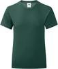 Fruit Of The Loom F131K Girls Iconic T - Forest Green - 152