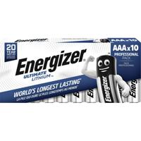 Batterij energizer ultimate lithium 10x aaa