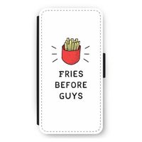 Fries before guys: iPhone 12 Pro Max Flip Hoesje