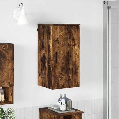 Badkamerkast Gerookt eiken 30 x 31.5 x 61 cm Bewerkt hout