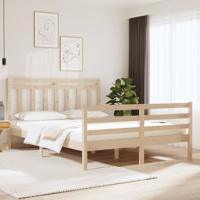 Bedframe massief hout 120x190 cm