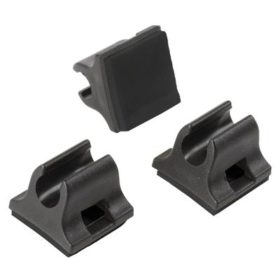 M-Wave kabelgeleider 4-5 mm zwart (3 stuks)