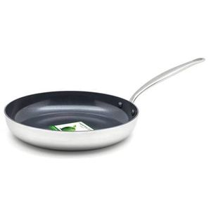 GreenPan Barcelona Evershine Koekenpan Ø 28 cm - Zilver