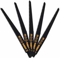 DeWALT DT2363 Reciprozaagblad hout grof 228mm. VE=5 DeWALT DT2363 Reciprozaagblad hout grof 228mm. VE=5