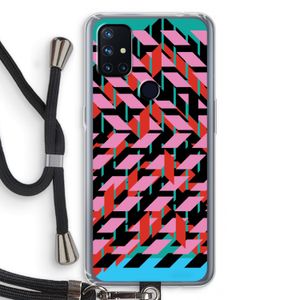 Skew Blush 2: OnePlus Nord N10 5G Transparant Hoesje met koord