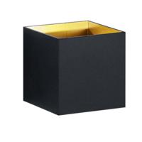 Trio Design wandspot Louis Up - Down zwart met goud 223310132