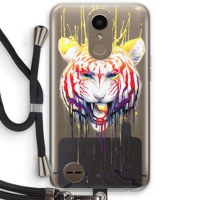 Fading: LG K10 (2017) Transparant Hoesje met koord