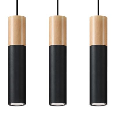 Hanglamp PABLO 3 zwart