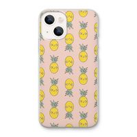 Ananas: iPhone 13 mini Transparant Hoesje