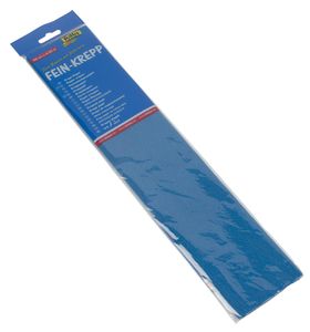 Folia 250x50cm 32g/m² crêpepapier Blauw