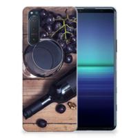 Sony Xperia 5II | Siliconen Case | Wijn