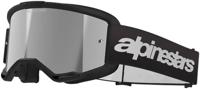 Alpinestars vision 3 wordmark (mirror silver) - mtb goggle