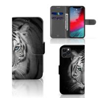 Apple iPhone 11 Pro | Telefoonhoesje | Met pasjeshouder | Tijger
