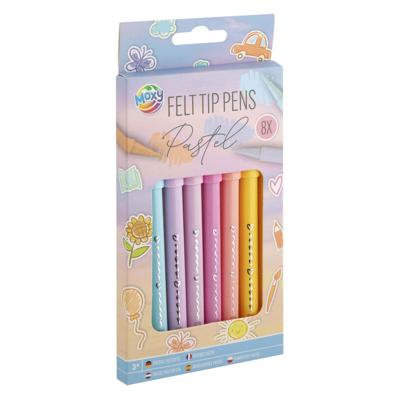 Creative Craft Group Viltstiften pastel, 8st.