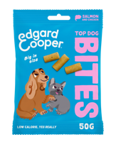 Edgard & Cooper Bites Large Zalm&Kip hondensnacks 50 gram
