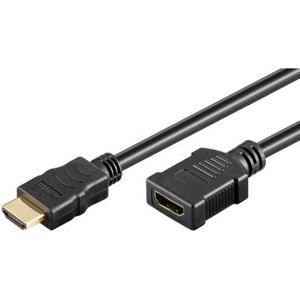 Goobay HDMI 0.5m HDMI kabel 0,5 m HDMI Type A (Standaard) Zwart