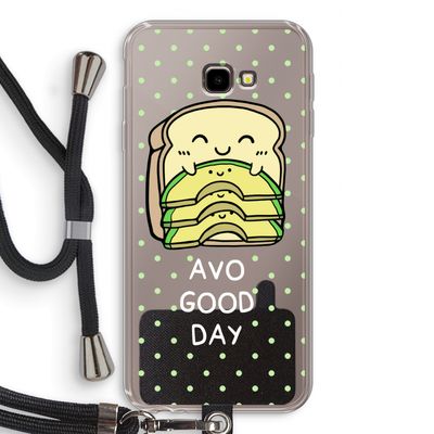 Avo Good Day: Samsung Galaxy J4 Plus Transparant Hoesje met koord