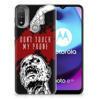 Motorola Moto E20 | E40 Silicone-hoesje Zombie Blood - thumbnail