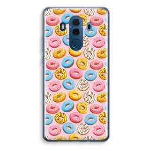 Pink donuts: Huawei Mate 10 Pro Transparant Hoesje