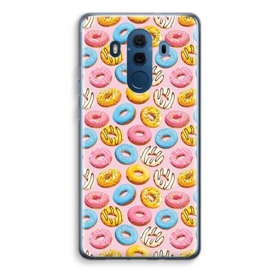 Pink donuts: Huawei Mate 10 Pro Transparant Hoesje