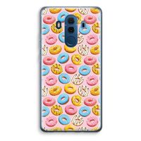 Pink donuts: Huawei Mate 10 Pro Transparant Hoesje