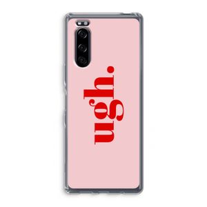 Ugh: Sony Xperia 5 Transparant Hoesje