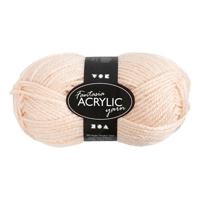 Creativ Company Fantasia acrylgaren licht beige, 80m