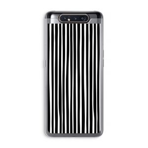 Stripes: Samsung Galaxy A80 Transparant Hoesje