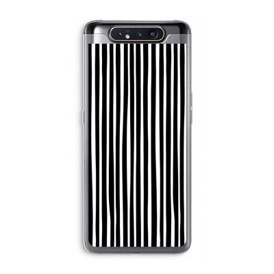 Stripes: Samsung Galaxy A80 Transparant Hoesje