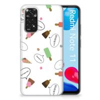 Xiaomi Redmi 10 | Redmi Note 11 4G | Siliconen Case | IJsjes