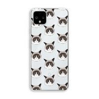 It's a Purrr Case: Pixel 4 XL Transparant Hoesje