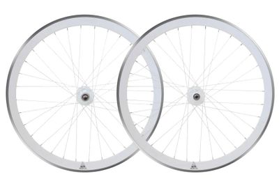 M-Wave Fixed Gear Wielset - Wit CNC