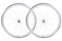 M-Wave Fixed Gear Wielset - Wit CNC M-Wave Fixed Gear Wielset - Wit CNC