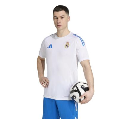 adidas Real Madrid Trainingsshirt Europees 2025-2026 Wit Blauw
