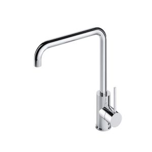 Hotbath Cobber Opbouw keukenmengkraan met draaibare L-uitloop chroom CB041CR