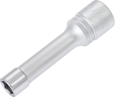 HAZET Dopsleutel 900LG-10 · 1/2 inch (12,5 mm) vierkant hol · Buiten-zeskant-tractieprofiel · SW 10 mm